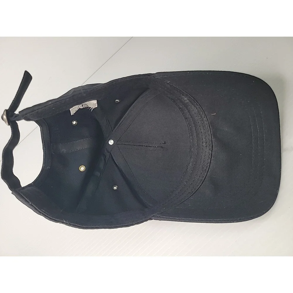 2023 Disney Parks Exclusive Metallic Icon Mickey Mouse Adjustable Hat Cap Black‎